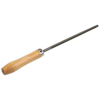 Напильник 150мм круглый №2 деревянная ручка (1/12/144)