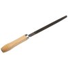 Напильник 150мм трехгранный №2 деревянная ручка (1/12/144)