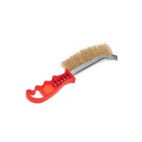 Щетка по металлу пластиковая ручка Kranz (12)