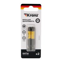 Бита Torx T40х50мм 2шт Kranz (400)