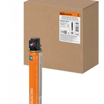 Газовый баллон для монтажного пистолета ГМП-100, 165 мм, 80 мл, 1000-1200 выстрелов, "Алмаз" TDM