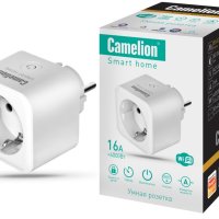 Умная розетка одинарная Camelion BNS/SH-1 16A WiFi (10)