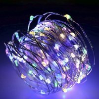 Гирлянда Космос EL114 Разноцветные нити 30LED мульти 1.5м 3хR6 (150)