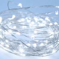 Гирлянда Космос EL150 Серебряные нити 100LED 10м 220В (36)