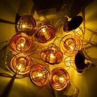 Гирлянда Космос EL166 Фонарики 10LED 2+1.5м 220В (36)