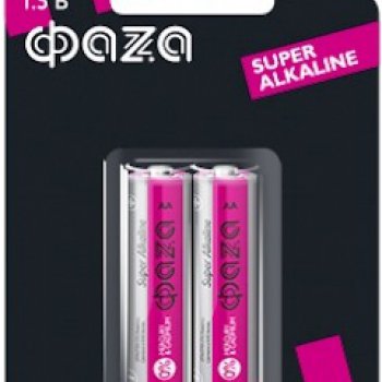 Батарейка Фаzа LR 6 (2*Bl) Super (20/320)