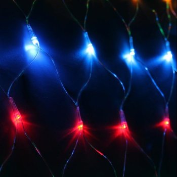 Гирлянда-сетка Космос 240LED мульти 1.8х1.7м 8режимов (40) *(014489)