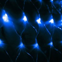 Гирлянда-сетка Космос 240LED синий 1.8х1.7м 8режимов (40)