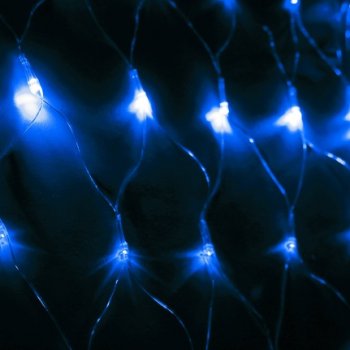 Гирлянда-сетка Космос 240LED синий 1.8х1.7м 8режимов (40)