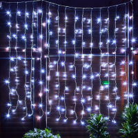 Занавес Uniel ULD-C1515-160 160LED белый 1,5х1,5м контроллер IP20