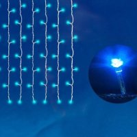 Занавес Uniel ULD-C1510-160  160LED синий 1,5х1м контроллер IP20