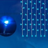 Занавес Uniel ULD-C2030-240 240LED синий 3х2м контроллер IP20