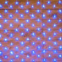 Гирлянда-сеть 150LED синий 1.5х1.5м IP20 Neon-Night (48)