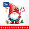 Салфетки Pero Prestige 33х33 3сл 20шт Домовенок  (12)