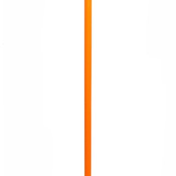 Черенок стальной d32см в ПВХ-оболочке, оранжевый, 1000мм