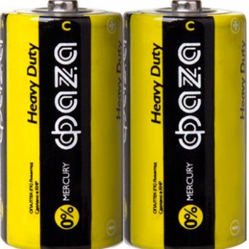 Батарейка Фаzа R14 б/б (2S) (24/288)