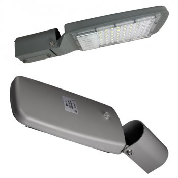 Светильник консольный диодный Jazzway PSL 06  50Вт 4750Лм 5000К IP65 датчик 10Лк (20)