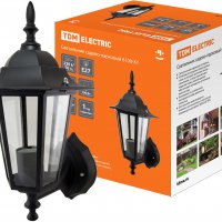 Светильник уличный настенный Е27 TDM 6100-01 вверх 100Вт  IP33 черный (6)