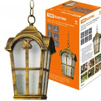 Светильник уличный подвес Е27 TDM Братья Гримм 100Вт IP54 бронза (12)