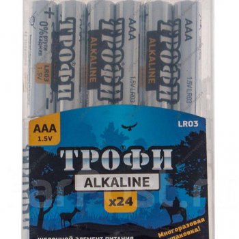 Батарейка LR 3 Трофи б/б 24Box (24/1080)