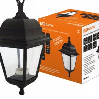 Светильник уличный подвесной Е27 TDM НСУ04-60-001 60Вт IP44 пластик черный (8)