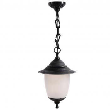 Светильник уличный подвесной Е27 TDM Прага 60Вт IP44 пластик черный (4)