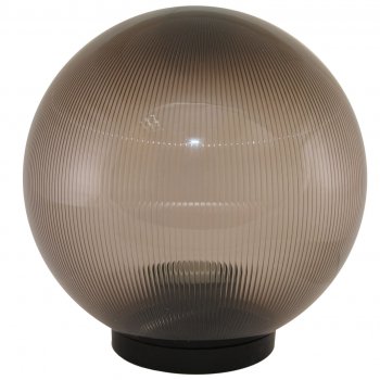 Светильник уличный на трубу Е27 TDM НТУ02- 60-255 шар 250мм дымчатый (12)