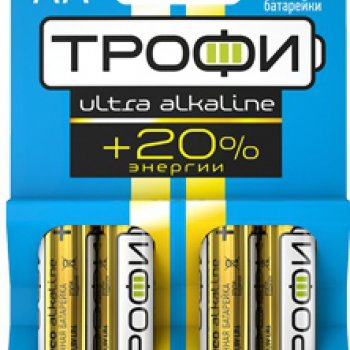 Батарейка LR 6 Трофи Ultra 4xBL (40/640)