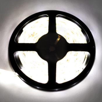 Лента диодная 12В IP65  4.8Вт/м 2800К 60LED/м  5м Ecola Pro 360Лм/м 8мм (25)