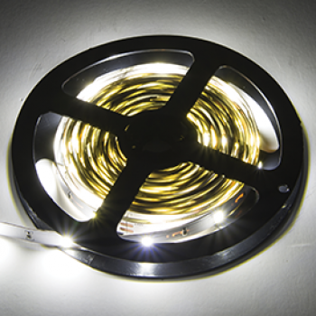 Лента диодная 12В IP20  9Вт/м 6000К 30LED/м  5м Ecola Pro 600Лм/м 10мм (20)