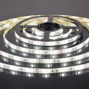 Лента диодная 12В IP65 7.2Вт/м 6500К 5050 30LED/м 5м SWG