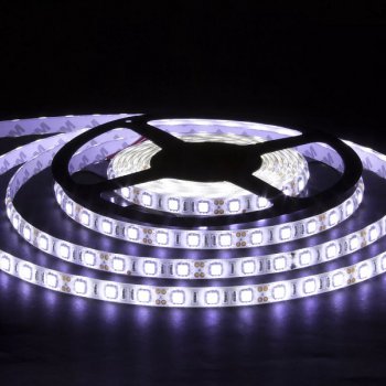 Лента диодная 12В IP20 14.4Вт/м 6500К 5050 60LED/м 5м General