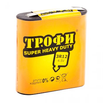 Батарейка 3R12 Tрофи б/б 1S (10/100)