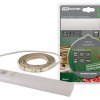 Лента диодная 12В IP20  2.4Вт/м 3000К 2835 30LED/м 1м TDM комплект датчик 4хR3 (45)