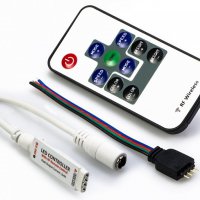 Контроллер RGB 12В  2A 24Вт IP20 Smartbuy пульт ДУ (25)