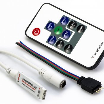 Контроллер RGB 12В  2A 24Вт IP20 Smartbuy пульт ДУ (25)