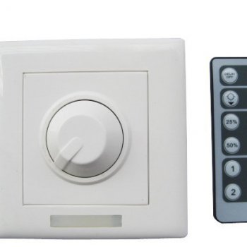 Диммер 12В  8А 96Вт IP20 SWG встраив пульт (50)