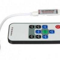 Контроллер RGB  5-24В 6А 30-144Вт IP20 40x12x5мм SWG Mini пульт ДУ (50)