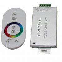 Контроллер RGB 12-24В 18А 216-432Вт IP20 135x75x55мм SWG пульт ДУ белый (50)