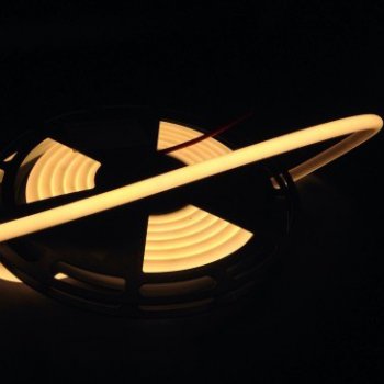 Термолента 24В IP68 12Вт/м 3200K 2835 180LED/м 5м с крепежом SWG -40°...+100°С