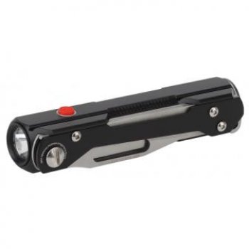 Фонарь ручной аккумуляторный Армия России MA-702 Кинжал 8Вт LED диммер 2500 мАч нож Power Bank  БП анодированный алюминий (12)