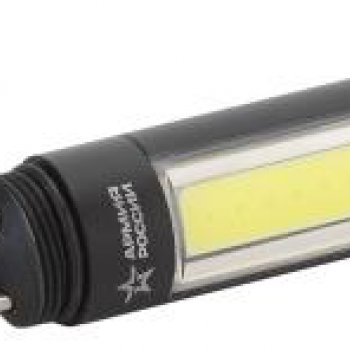 Фонарь ручной Армия России MB-702 Сапер 1.5Вт COB 1*R03 набор отверток магнит анодированный алюминий (12)