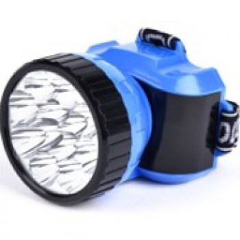 Фонарь налобный аккумуляторный SmartBuy 26-B 12LED 4В 0.5Ач (120)