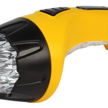 Фонарь ручной аккумуляторный SmartBuy 89-Y 15+10LED 4В 0.8Ач (60)