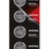 Батарейка литиевая CR 2430 SmartBuy 5xBL 3V (100)