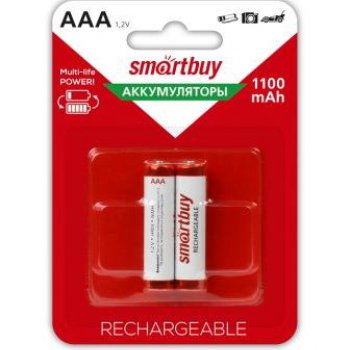 Аккумулятор NiMh R 3 1100мАч SmartBuy 2xBL (24/240)