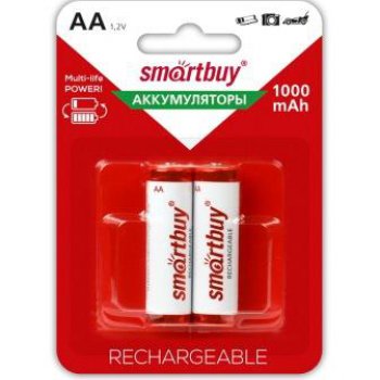 Аккумулятор NiMh R 6 1000мАч SmartBuy 2xBL (24/240)