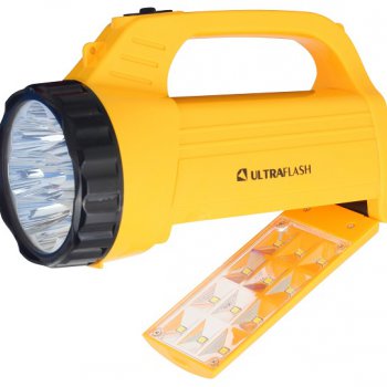 Фонарь ручной аккумуляторный UltraFlash 3819СSM 9+12LED (35)