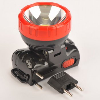 Фонарь налобный аккумуляторный Облик 2078 3ВтCOB 4В 0.7Ач (12/48)