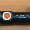Фонарь ручной аккумуляторный 616 Zoom USB T6